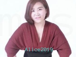 Alice2019