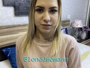 Blonddwomann